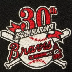 Headwear Mitchell & Ness -Team Classic Snapback Coop Atlanta Braves