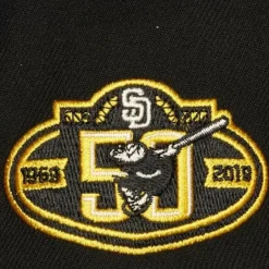 Headwear Mitchell & Ness -Team Classic Snapback Coop San Diego Padres