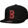 Headwear Mitchell & Ness -Team Classic Snapback Coop Boston Red Sox