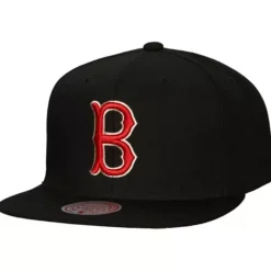 Headwear Mitchell & Ness -Team Classic Snapback Coop Boston Red Sox
