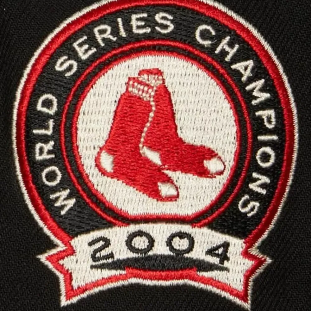 Headwear Mitchell & Ness -Team Classic Snapback Coop Boston Red Sox