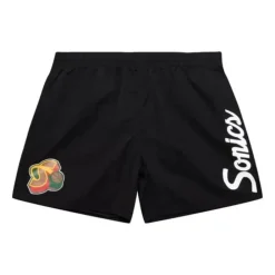 Apparel Mitchell & Ness Shorts-Team Essentials Nylon Shorts Seattle Supersonics