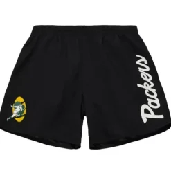 Apparel Mitchell & Ness Shorts-Team Essentials Nylon Shorts Green Bay Packers