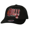 Headwear Mitchell & Ness -Team Graphic Stretch Snapback Chicago Bulls