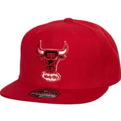 Headwear Mitchell & Ness -Team Ground 2.0 Fitted Hwc Chicago Bulls