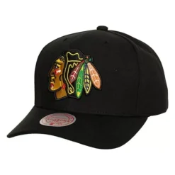 Headwear Mitchell & Ness -Team Ground 2.0 Pro Snapback Chicago Blackhawks