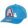 Headwear Mitchell & Ness -Team Ground 2.0 Pro Snapback Quebec Nordiques