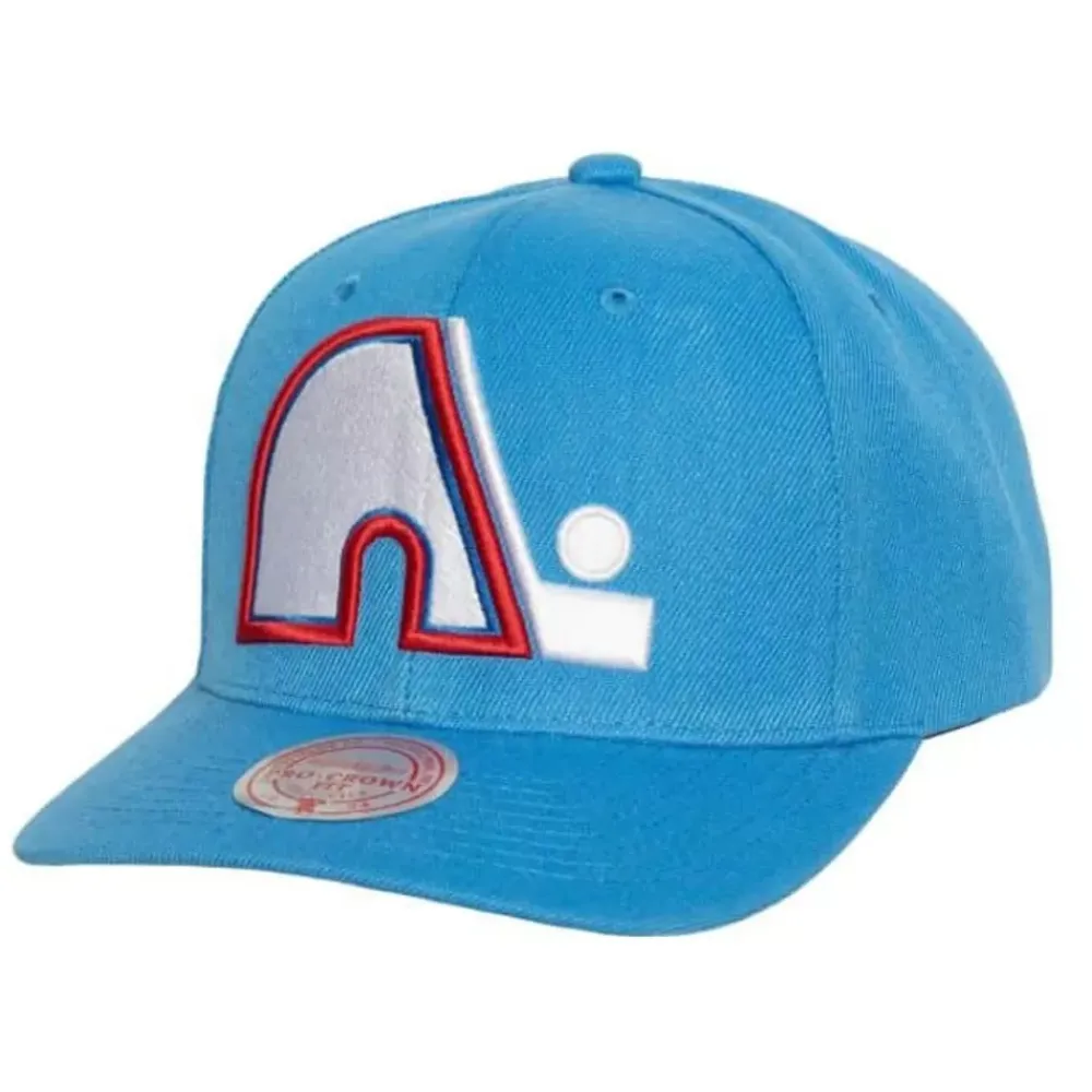 Headwear Mitchell & Ness -Team Ground 2.0 Pro Snapback Quebec Nordiques