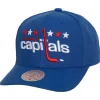 Headwear Mitchell & Ness -Team Ground 2.0 Pro Snapback Washington Capitals