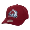 Headwear Mitchell & Ness -Team Ground 2.0 Pro Snapback Colorado Avalanche