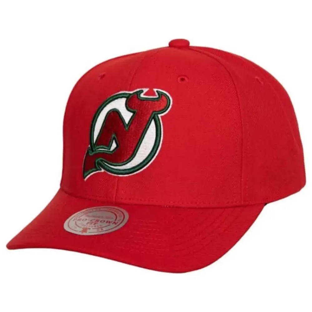 Headwear Mitchell & Ness -Team Ground 2.0 Pro Snapback New Jersey Devils