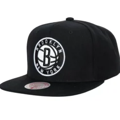 Headwear Mitchell & Ness -Team Ground 2.0 Snapback Brooklyn Nets