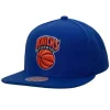 Headwear Mitchell & Ness -Team Ground 2.0 Snapback Hwc New York Knicks