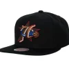 Headwear Mitchell & Ness -Team Ground 2.0 Snapback Hwc Philadelphia 76Ers