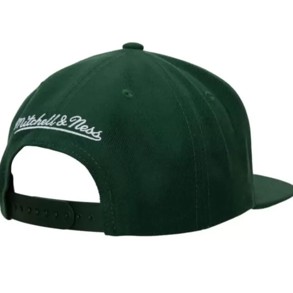 Headwear Mitchell & Ness -Team Ground 2.0 Snapback Hwc Milwaukee Bucks
