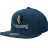 Headwear Mitchell & Ness -Team Ground 2.0 Snapback Hwc Minnesota Timberwolves