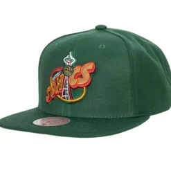 Headwear Mitchell & Ness -Team Ground 2.0 Snapback Hwc Seattle Supersonics