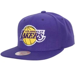 Headwear Mitchell & Ness -Team Ground 2.0 Snapback Los Angeles Lakers