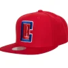 Headwear Mitchell & Ness -Team Ground 2.0 Snapback Los Angeles Clippers