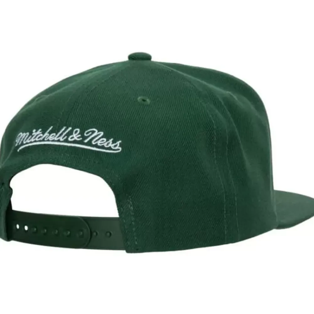 Headwear Mitchell & Ness -Team Ground 2.0 Snapback Milwaukee Bucks