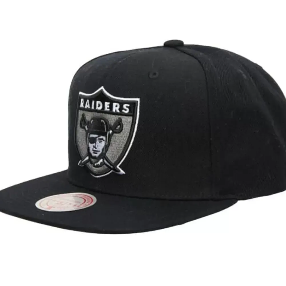 Headwear Mitchell & Ness -Team Ground 2.0 Snapback Oakland Raiders