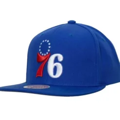 Headwear Mitchell & Ness -Team Ground 2.0 Snapback Philadelphia 76Ers