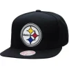 Headwear Mitchell & Ness -Team Ground 2.0 Snapback Pittsburgh Steelers