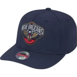 Headwear Mitchell & Ness -Team Ground Classic Red Snapback New Orleans Pelicans