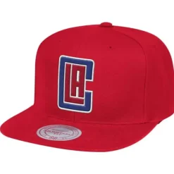Headwear Mitchell & Ness -Team Ground Snapback Los Angeles Clippers