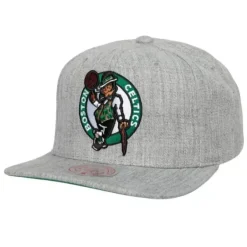 Headwear Mitchell & Ness -Team Heather 2.0 Snapback Boston Celtics