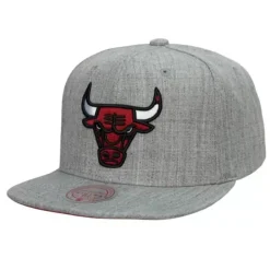 Headwear Mitchell & Ness -Team Heather 2.0 Snapback Chicago Bulls