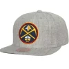 Headwear Mitchell & Ness -Team Heather 2.0 Snapback Denver Nuggets