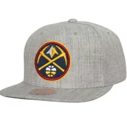 Headwear Mitchell & Ness -Team Heather 2.0 Snapback Denver Nuggets