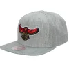 Headwear Mitchell & Ness -Team Heather 2.0 Snapback Hwc Atlanta Hawks