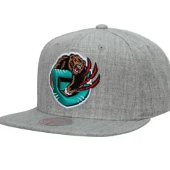 Headwear Mitchell & Ness -Team Heather 2.0 Snapback Hwc Vancouver Grizzlies