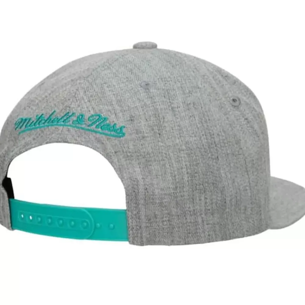 Headwear Mitchell & Ness -Team Heather 2.0 Snapback Hwc Vancouver Grizzlies
