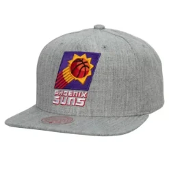 Headwear Mitchell & Ness -Team Heather 2.0 Snapback Hwc Phoenix Suns