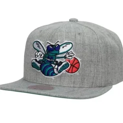 Headwear Mitchell & Ness -Team Heather 2.0 Snapback Hwc Charlotte Hornets