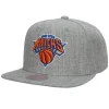 Headwear Mitchell & Ness -Team Heather 2.0 Snapback New York Knicks