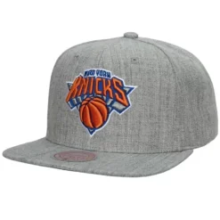 Headwear Mitchell & Ness -Team Heather 2.0 Snapback New York Knicks