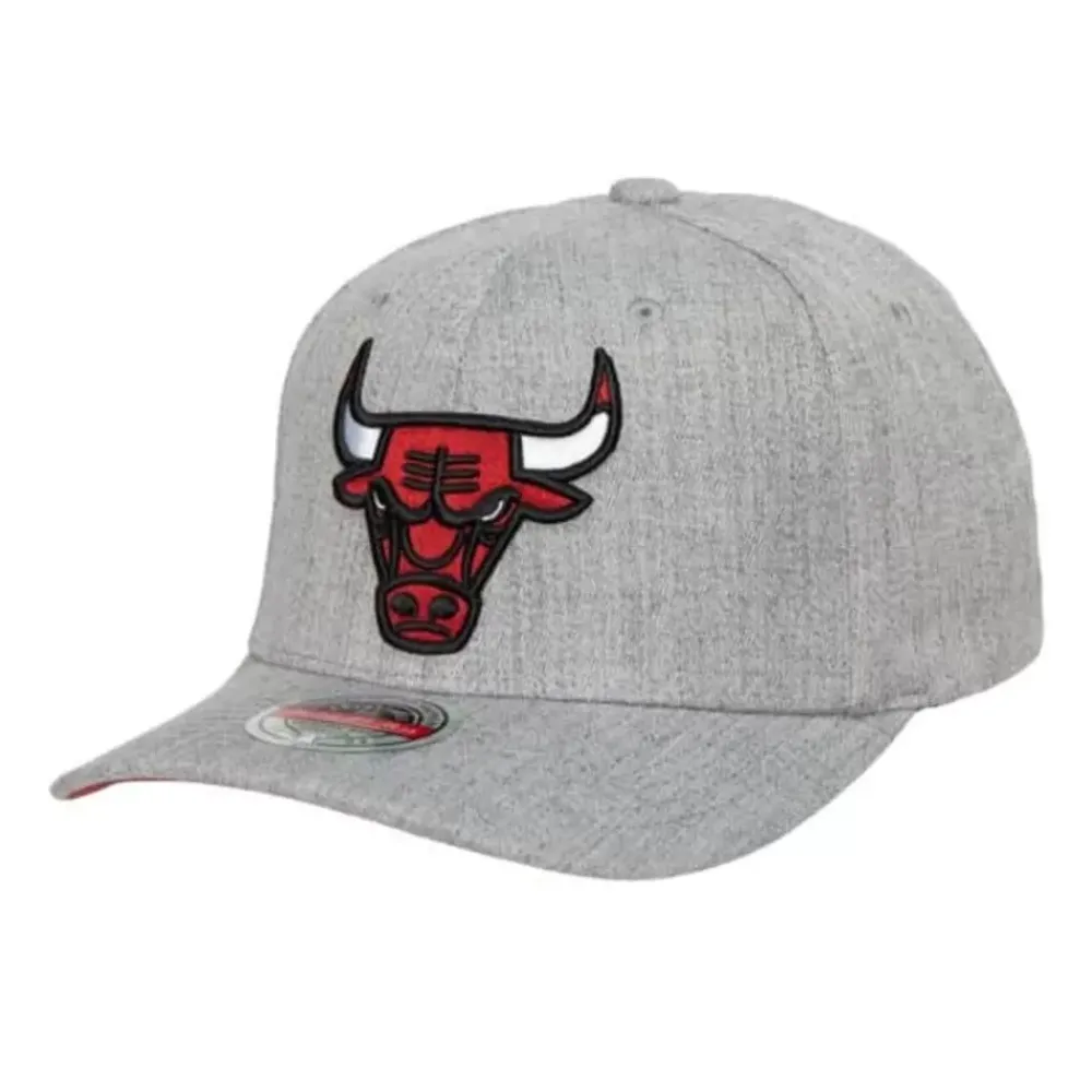 Headwear Mitchell & Ness -Team Heather 2.0 Stretch Snapback Chicago Bulls