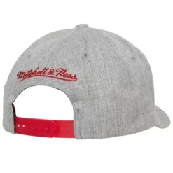 Headwear Mitchell & Ness -Team Heather 2.0 Stretch Snapback Chicago Bulls