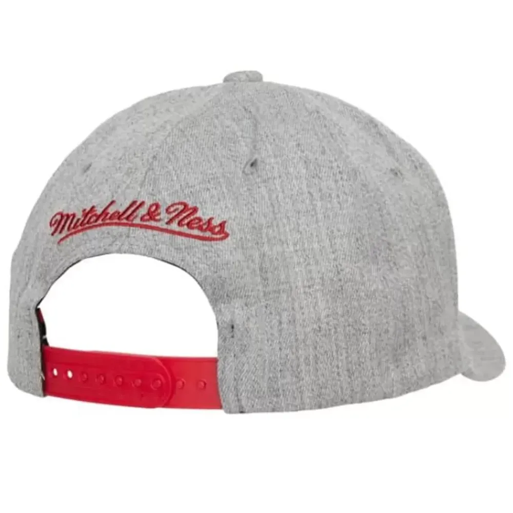 Headwear Mitchell & Ness -Team Heather 2.0 Stretch Snapback Chicago Bulls