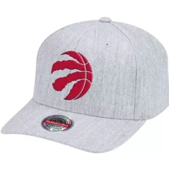 Headwear Mitchell & Ness -Team Heather Classic Red Snapback Toronto Raptors