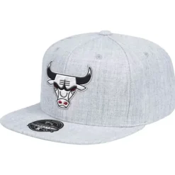 Headwear Mitchell & Ness -Team Heather Fitted Hwc Chicago Bulls
