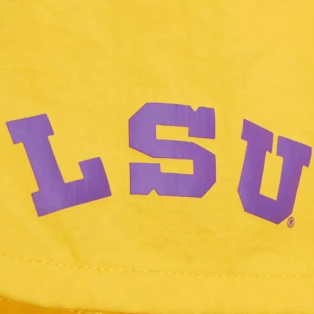 Apparel Mitchell & Ness Shorts-Team Heritage Woven Short Louisiana State University