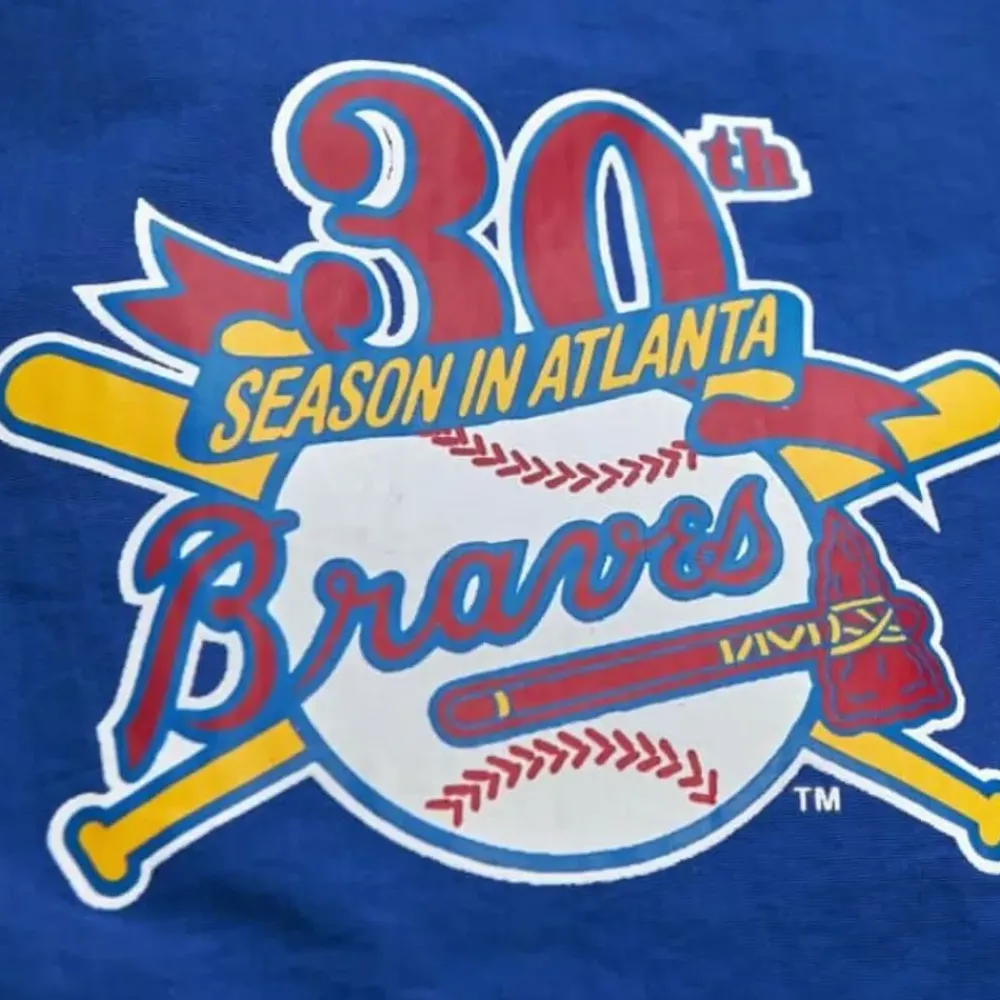 Apparel Mitchell & Ness Shorts-Team Heritage Woven Short Atlanta Braves