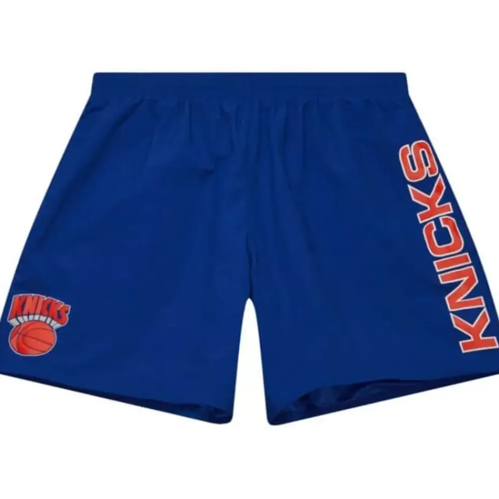 Apparel Mitchell & Ness Shorts-Team Heritage Woven Short New York Knicks
