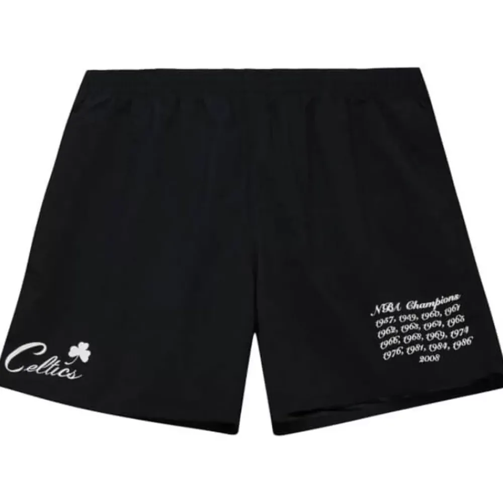Apparel Mitchell & Ness Shorts-Team Heritage Woven Short Boston Celtics