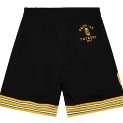 Apparel Mitchell & Ness Shorts-Team Id Mesh Shorts Green Bay Packers